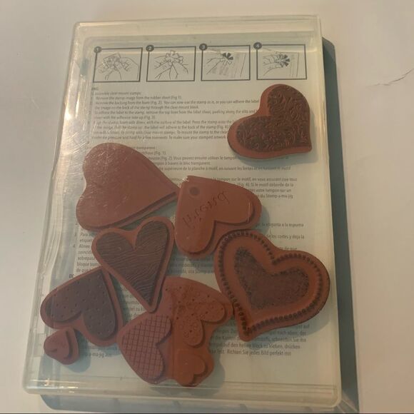 Stampin’Up “I (Heart) Hearts” stamp set - Picture 3 of 3